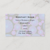 Carte De Visite Cercles Roues et disques avec rayons (Dos)