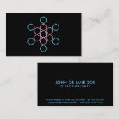 Carte De Visite cercles tranSacred (Devant / Derrière)