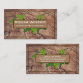 Carte De Visite Céréales et vignes (Devant / Derrière)