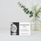 Carte De Visite Ceremonial consultancy service professional (Debout devant)