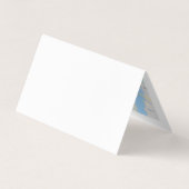 Carte De Visite Cérémonie D'Ouverture Vibrante Avec Carte/Carte ph (Dos)