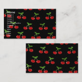 Carte De Visite Cerise 2 (Devant / Derrière)