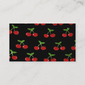 Carte De Visite Cerise 2 (Dos)