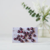 Carte De Visite Cerises (Debout devant)