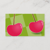 Carte De Visite Cerises (Dos)