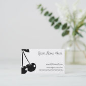 Carte De Visite Cerises (Debout devant)