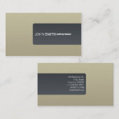 Carte De Visite Certaines entreprises (Devant / Derrière)