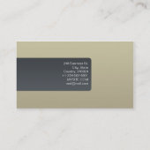 Carte De Visite Certaines entreprises (Dos)