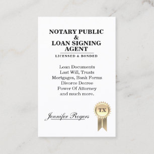 Carte De Visite Certification de recherche de contrat