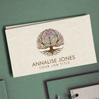Cerveau Arbre de vie - Feuilles colorés