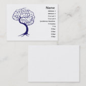 Carte De Visite Cerveau d'arbre (Devant / Derrière)