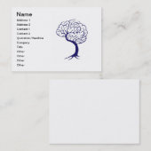 Carte De Visite Cerveau d'arbre (Devant / Derrière)
