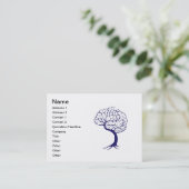 Carte De Visite Cerveau d'arbre (Debout devant)