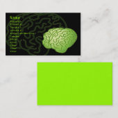 Carte De Visite Cerveaux obtenus ! (Devant / Derrière)