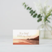 Carte De Visite C'est bien avec mon âme, Christian Hymn (Debout devant)