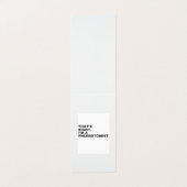 CARTE DE VISITE C'EST BIEN, JE SUIS PHLÉBOTOMISTE (Extérieur déplié)