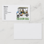 Carte De Visite C'est comment je roule (Devant / Derrière)