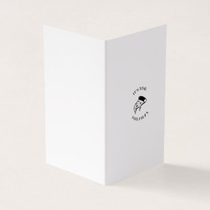 Carte De Visite C'est l'heure de la pizza
