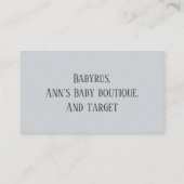 Carte De Visite C'est un garçon de l'espace extra-atmosphérique Do (Dos)