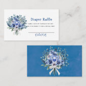 Carte De Visite C'est un garçon ! Tranches de couches de Pacifique (Devant / Derrière)