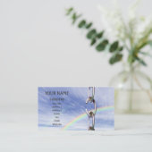 Carte De Visite Chaîne cassée (Debout devant)