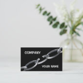 Carte De Visite Chaîne cassée (Debout devant)