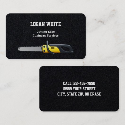 Carte De Visite Chaîne Master Premium (Devant / Derrière)