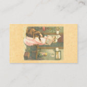 Carte De Visite Chaîne victorienne à coudre (Dos)