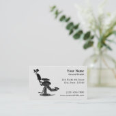 Carte De Visite Chaise dentaire vintage Modèle dentaire (Debout devant)