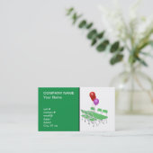 Carte De Visite chaise pliante et tables avec des ballons de (Debout devant)