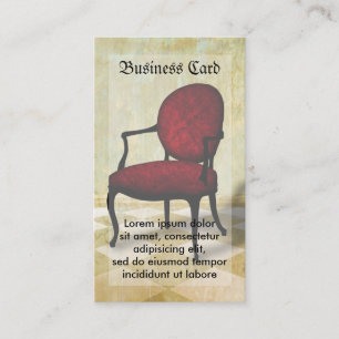 Carte De Visite Chaise Royale