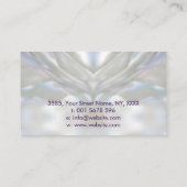 Carte De Visite Chakra Geodes Lotus - Traitement des cristaux (Dos)