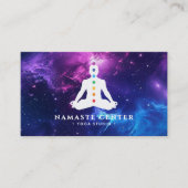 Carte De Visite Chakra moderne guérison/méditation Sociétés et cod (Devant)