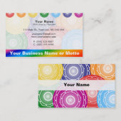 Carte De Visite Chakras (Devant / Derrière)