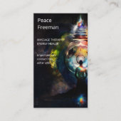 Carte De Visite Chakras | Auras humains | Energy Healer (Devant)