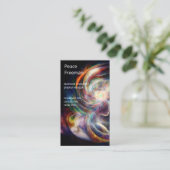 Carte De Visite Chakras | Auras humains | Energy Healer (Debout devant)