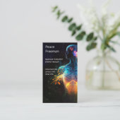 Carte De Visite Chakras | Auras humains | Energy Healer (Debout devant)