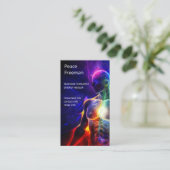 Carte De Visite Chakras | Auras humains | Energy Healer (Debout devant)