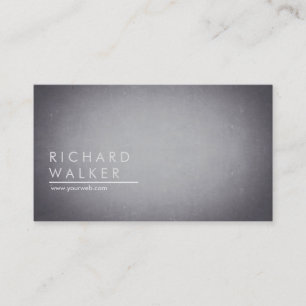 Carte De Visite Chalboard Black board Professional Moderne Élégant