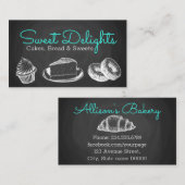 Carte De Visite Chalet de boulangerie sucrée (Devant / Derrière)