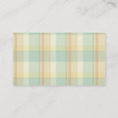 Carte De Visite Chalet jaune d'éclosion (Dos)