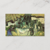 Carte De Visite Chalets à Jorgus par Vincent van Gogh (Dos)
