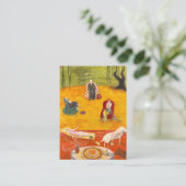 Carte De Visite Chaleur par Florine Stettheimer (Debout devant)