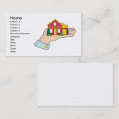 Carte De Visite Chambre à disposition (Devant / Derrière)