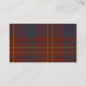 Carte De Visite Chambre de maître d'hôtel (Dos)