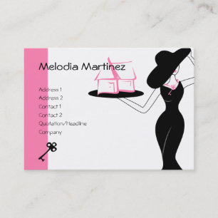 Carte De Visite Chambre et clé