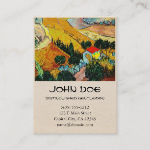 Carte De Visite Chambre et laboureur Vincent van Gogh de paysage