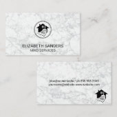 Carte De Visite Chambre | Services de nettoyage (Devant / Derrière)