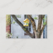 Carte De Visite Chambre tordue d'oiseau (Dos)