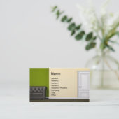 Carte De Visite Chambre verte (Debout devant)